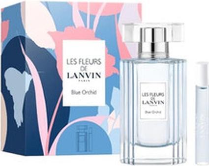 Lanvin Set : Les Fleurs - Blue Orchid, Eau De Toilette, For Women, 50 ml + Les Fleurs - Blue Orchid (Parfum set)