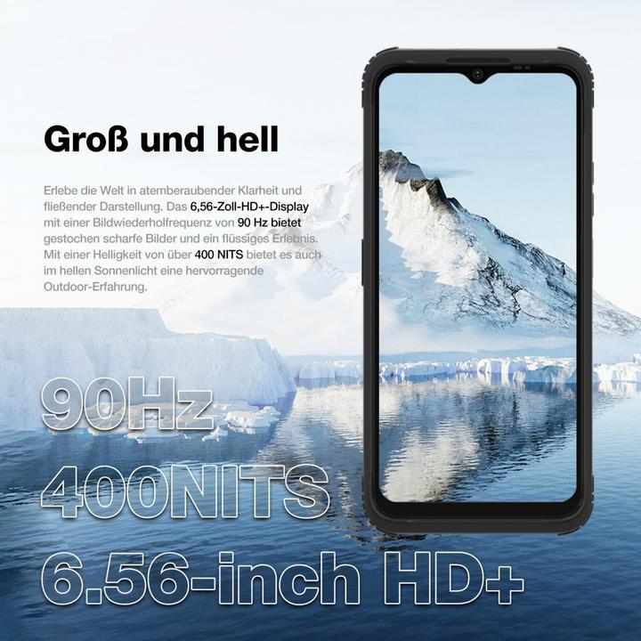 Image du produit Bea-Fon H Max (128 Go, Noir, 6.56", Double SIM, 13 Mpx, 4G)