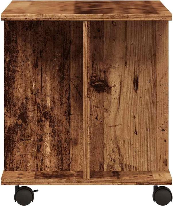 Immagine prodotto VidaXL TV Regal TV Schrank Lowboard Fernsehtisch mit Rollen Altholz-Optik (80 x 40 x 45 cm)
