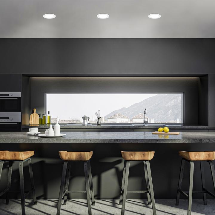 Produktbild Briloner Ultraflache LED Einbauleuchten 3er-Set - Flat star (660 lm)