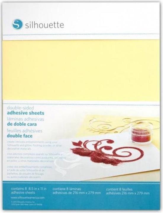 Actual product image Silhouette Double sided adhesive paper