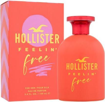 Hollister FEELIN FREE For Her 100ml Eau De Parfum (Eau de Parfum, 100 ml)