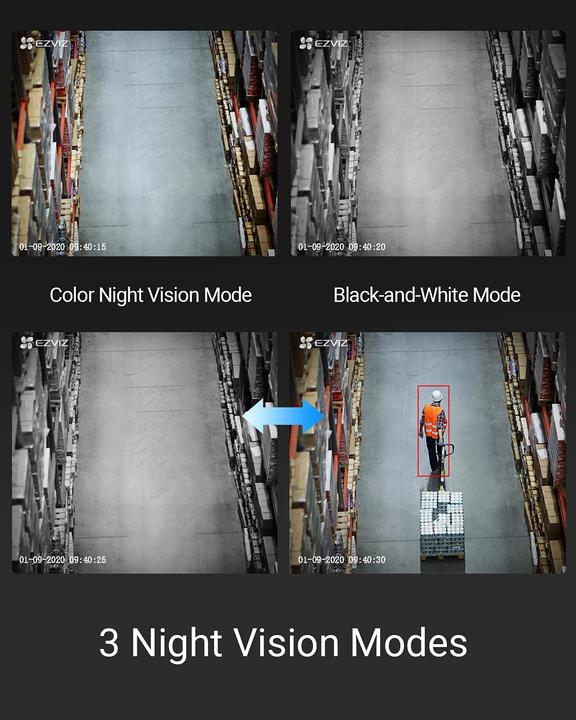 Actual product image EZVIZ CTQ3N 1080p camera (with color night vision)