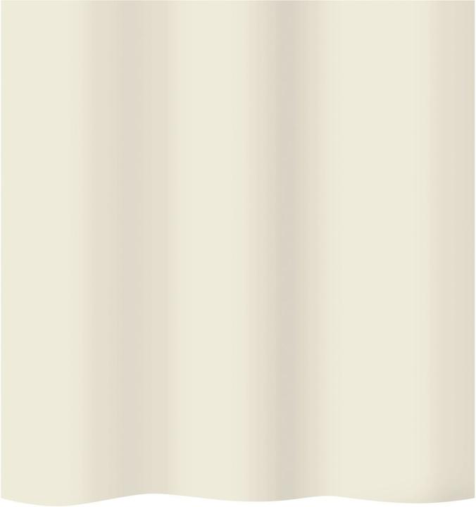Diaqua Rideau de douche textile Basic - beige claire