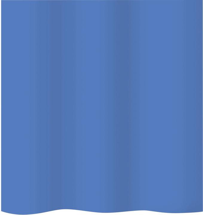 Diaqua Rideau de douche textile Basic - bleu