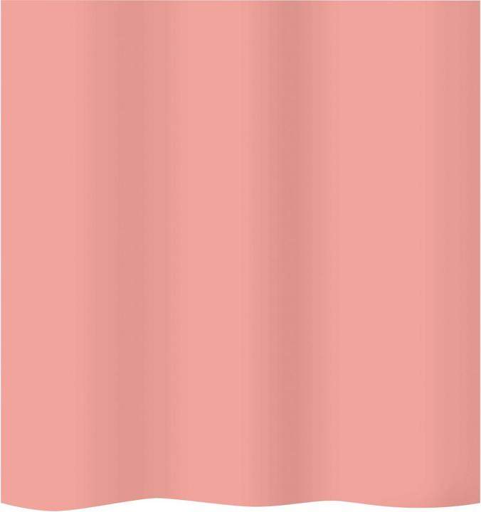 Diaqua Rideau de douche textile Basic - coral