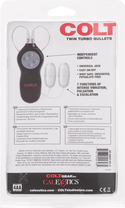 Image du produit CalExotics 7- Function Twin Turbo Bullets