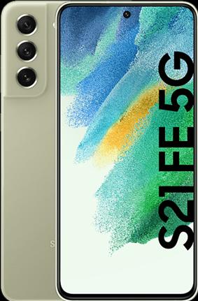 Actual product image Samsung Galaxy S21 FE 5G (128 GB, Olive, 6.40", Dual SIM, 12 Mpx, 5G)