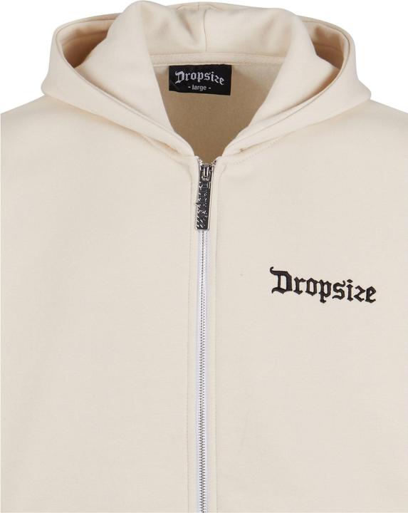 Immagine prodotto Dropsize Felpa con cappuccio con zip vuota oversize super pesante - 124683 (S)