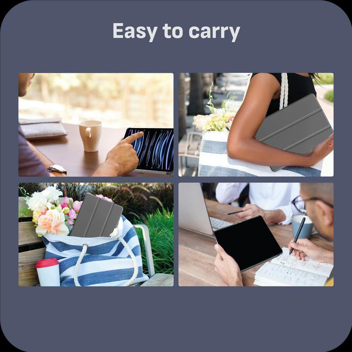 Produktbild Cazy Premium Smart Hülle Kompatibel mit iPad Pro 12.9 2022 (6th Gen)/iPad Pro 12.9 2021 (5th Gen) - (iPad Pro 12.9 2022 (6. Gen), iPad Pro 12.9 2021 (5. Gen))