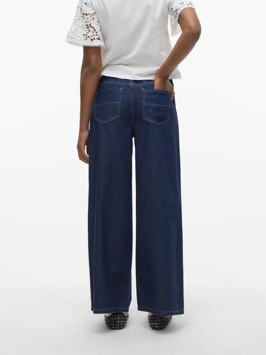 Actual product image Vero Moda VMVALERIA Mid Rise Weiter Beinschnitt Jeans Weit geschnitten (W26/L30)