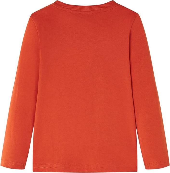 Immagine prodotto VidaXL Camicia da bambino a maniche lunghe arancione 104,Materiale: 100 (104)