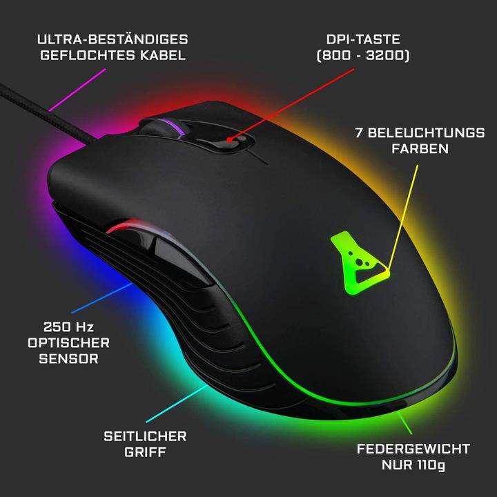 Produktbild The G-Lab Argon E (4-in-1-Gaming-Paket) (DE, Kabelgebunden)