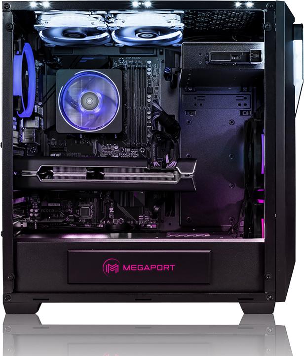 Produktbild Megaport PC Gaming (AMD Ryzen 5 5600, 16 GB, 1000 GB, GeForce RTX 3060 Ti)