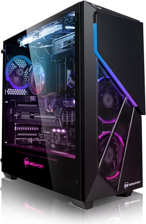 Produktbild Megaport PC Gaming (AMD Ryzen 5 5600, 16 GB, 1000 GB, GeForce RTX 3060 Ti)