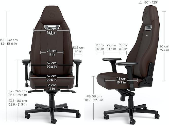 Actual product image noblechairs LEGEND - Java Edition