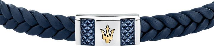 Immagine prodotto Maserati Armband (19 cm, Acciaio inossidabile, Cuoio)