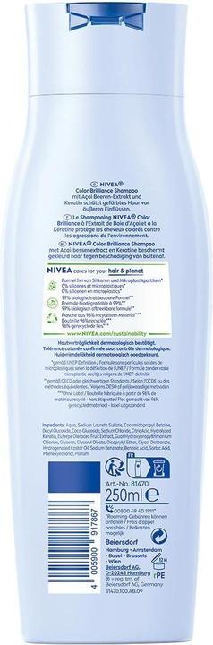 Produktbild NIVEA Color Brilliance (250 ml, Flüssiges Shampoo)
