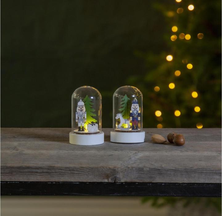 Actual product image Star Trading LED decorative light nutcracker 9 cm, 2 pieces
