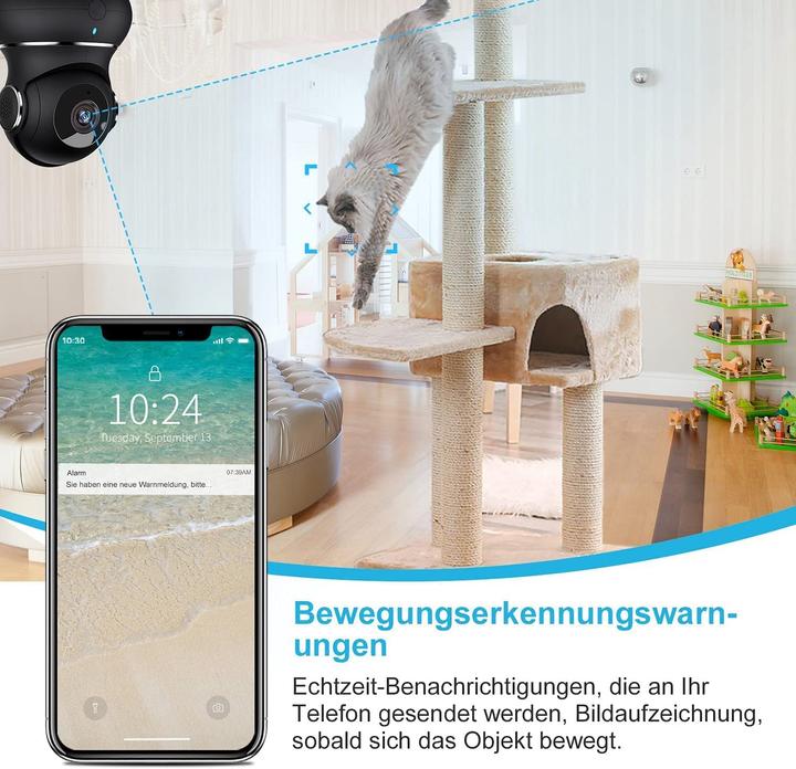 Actual product image Litokam Surveillance Camera (1920 x 1080 Pixels, 2560 x 1440 Pixels)
