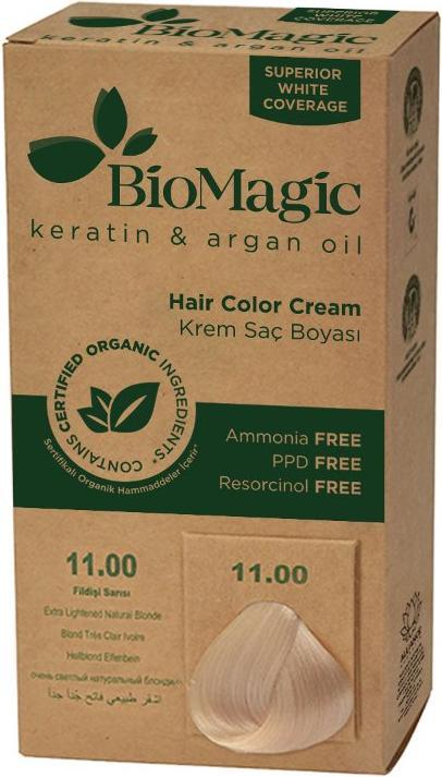 Image du produit Biomagic Coloration cheveux blond platine très clair (11.00) 250 g - Biomagique