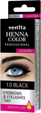 Venta Venita - Professional Henna Color Gel Gel Eyebrow & Eyelash Paint 1.0ack (Black)