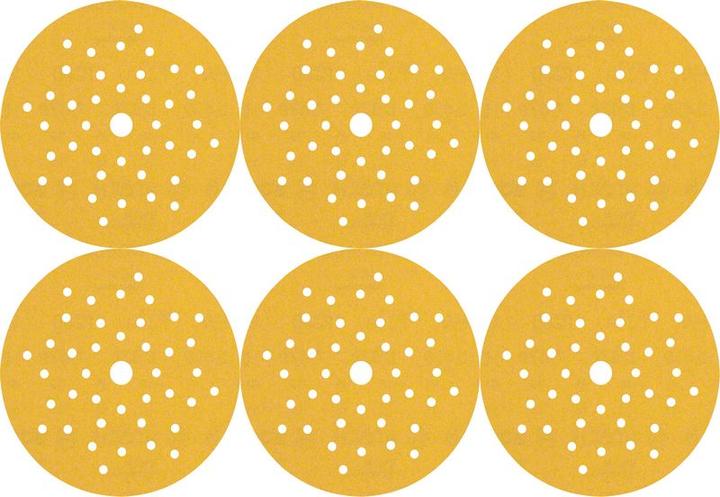 Produktbild Bosch Professional Zubehör EXPERT C470 Schleifpapier-Set für Exzenterschleifer, 150 mm, Mehrloch, G 60/120/240, 6-tlg. (60, 120, 240)