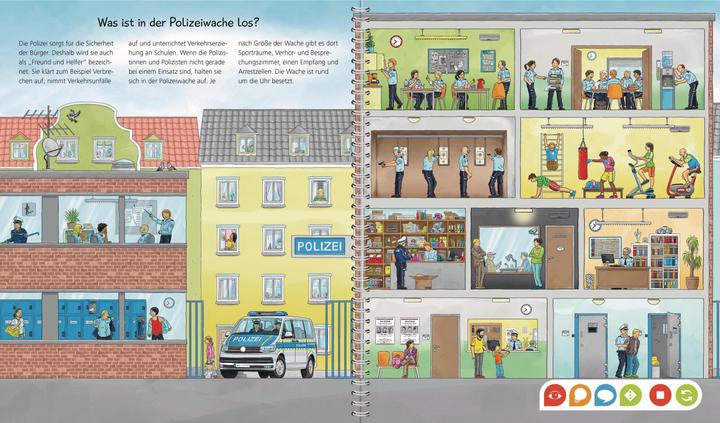 Produktbild tiptoi Unterwegs mit Polizei (Deutsch, Karolin Küntzel, Niklas Böwer, 2019)
