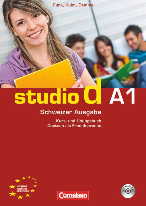 Actual product image Studio d A1. Schweizer Ausgabe. Kurs- und Übungsbuch (German, Hermann Funk, Christina Kuhn, 2010)