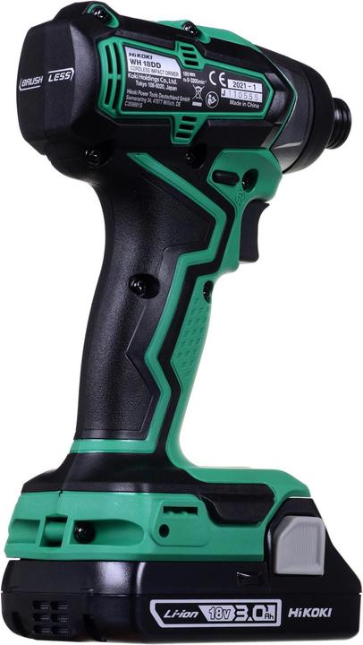 Produktbild Hikoki IMPACT DRIVER 18V-WH18DD WQZ 140Nm 2x3.0Ah HITSYSTEM (Akkubetrieb)