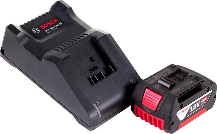 Produktbild Bosch Professional Bosch GHG 18V-50 Professional Akku Heissluftgebläse 18 V 300° C / 500° C + 1x Akku 4,0 Ah + Ladegerä