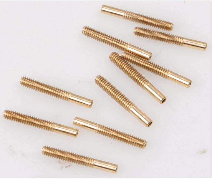 MP Jet löthülsen m2 1,0mm bohrung 10stk. messing (ad 1,7mm, länge 13,8mm)