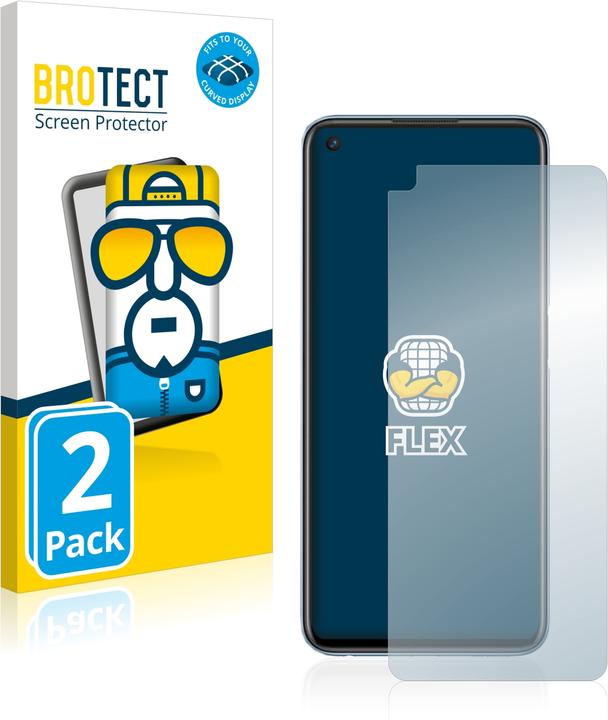 Actual product image BROTECT Full-Cover Protector (2 Piece, Motorola Moto G82 5G)