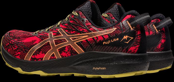 Actual product image ASICS Performance Fuji Lite 3 Electric Red Black (41.5)