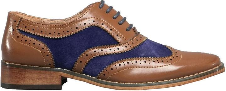 Image du produit Universal Textiles Chaussures à lacets avec bout papillon et motif perforé (45.5)