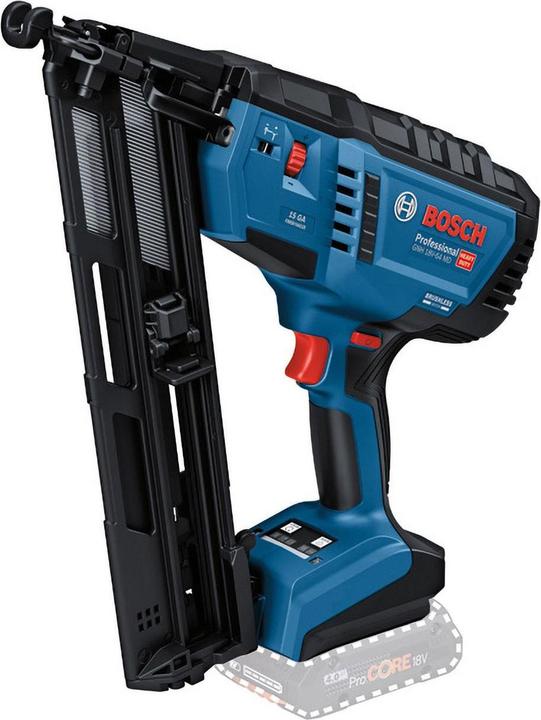 In the box, Cordless wood nailer GNH 18V-64 MD