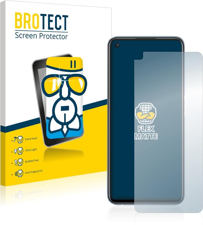 Actual product image BROTECT Full-Cover Protector Matte (2 Piece, Motorola Moto G82 5G)