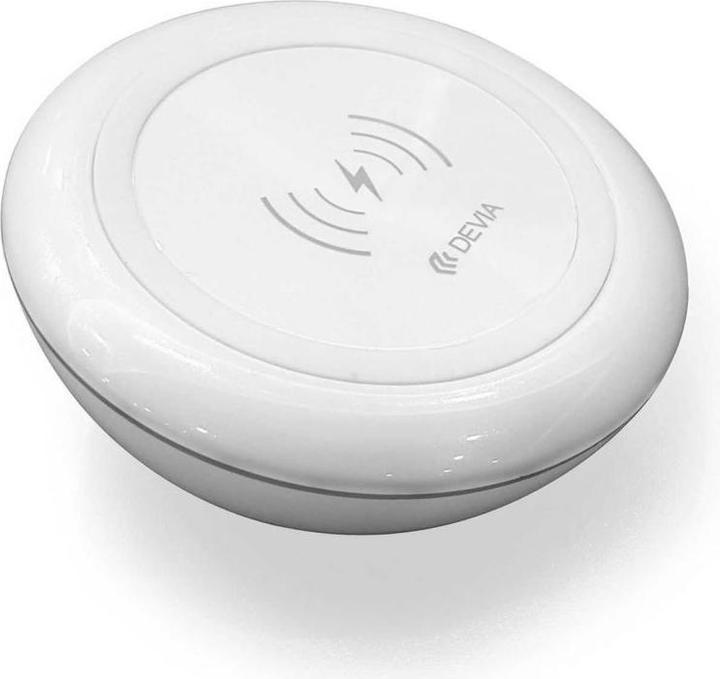 Produktbild Devia Inductive fast wireless charger Qi Standard - White (10 W)