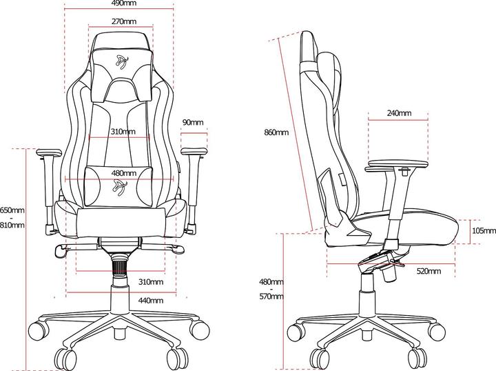 Produktbild Arozzi Gaming chair Vernazza Soft Fabric Gaming Chair, Dark gray