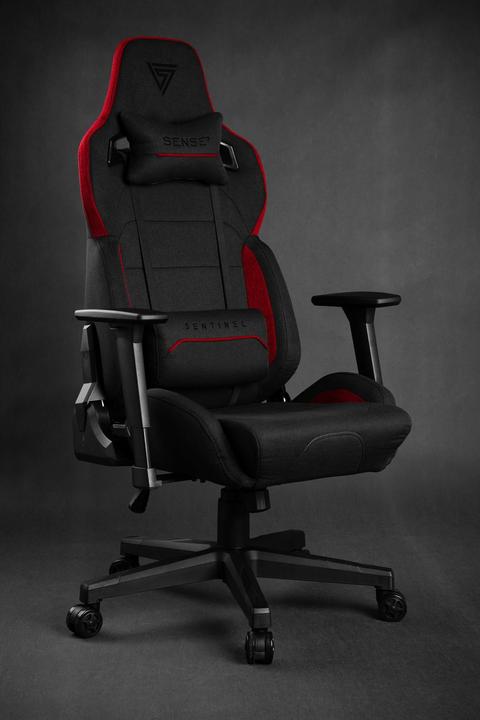 Produktbild Sense Gaming chair Sense7 Sentinel fabric Gaming Chair, Black-red