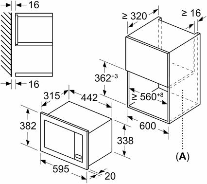 Produktbild Bosch Hausgeräte BFL623MS3 (EU-Stecker, 20 l)