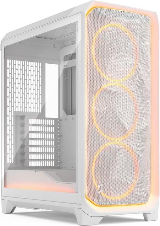 Fractal Meshify 3 Ambience Pro RGB Clear Tint White (Mini-ITX, E-ATX, ATX, mATX)