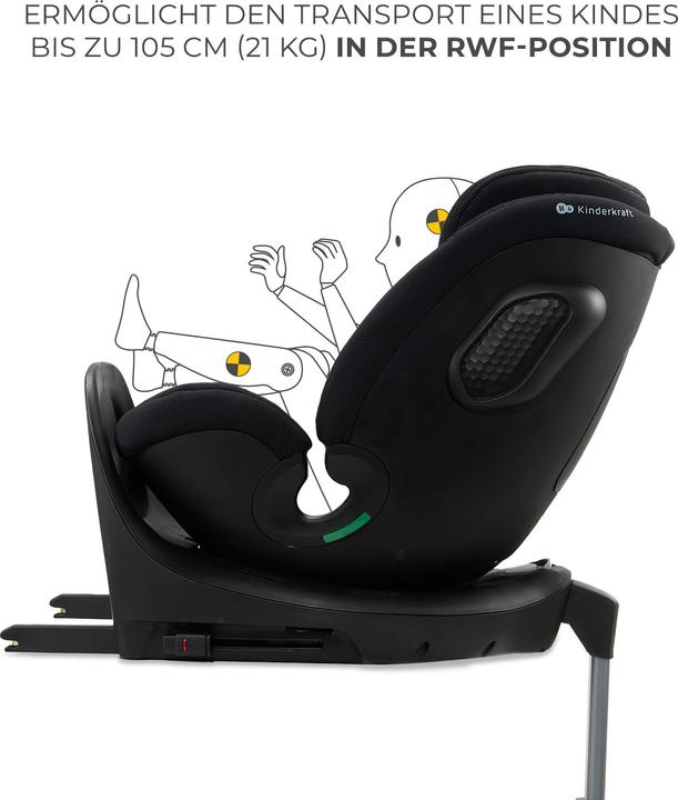 Actual product image KinderKraft Xrider 2 (Reboarder, ECE R129/i-Size Standard)