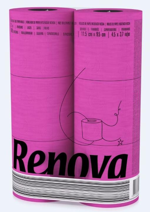 Actual product image Renova Toilet paper 6 rolls toilet paper (6 x)