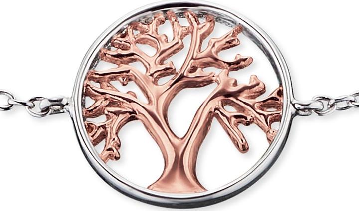 Immagine prodotto Engelsrufer Bracciale albero della vita (18 cm, Argento 925 placcato in platino)