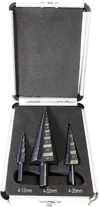 Richmann Zing. drills "" 4-32 mm, 3 pcs. (4, 6, 8, 10, 12 mm)