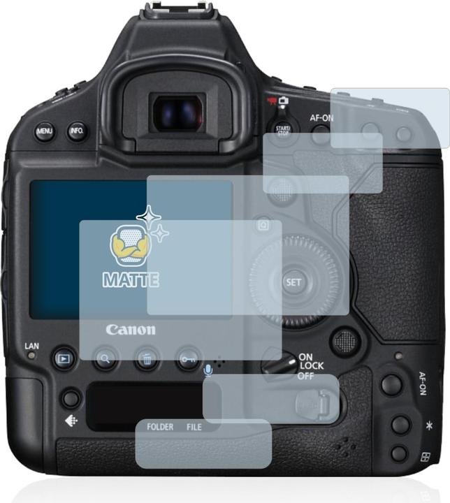Produktbild BROTECT Entspiegelungsfolie Displayschutz Displayschutzfolie Folie Matt (Displayschutz, EOS 1D X Mark II)