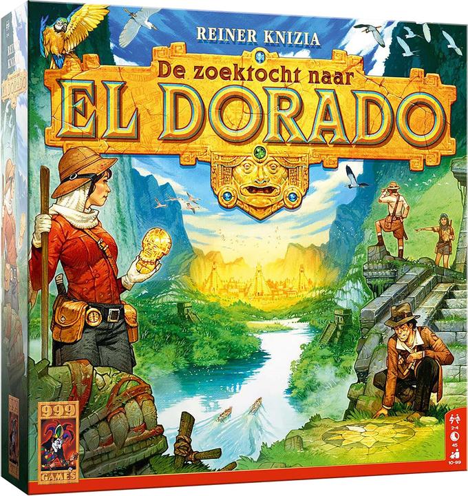 Produktbild 999Games Das Brettspiel „Die Suche nach El Dorado“. (Niederländisch)