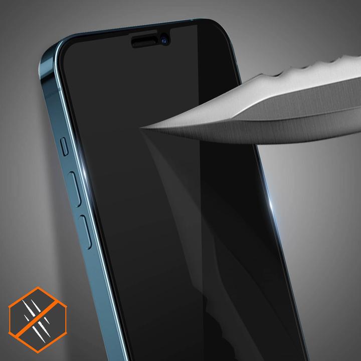 Actual product image Avizar Privacy glass screen protector (2 Piece, Apple iPhone 12 Pro Max)