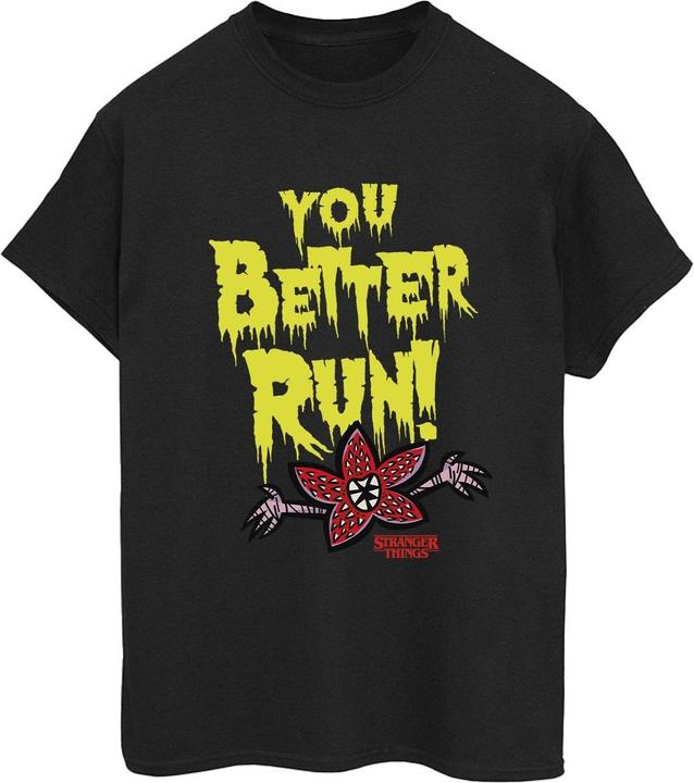 Netflix Stranger Things You Better Run TShirt (L)